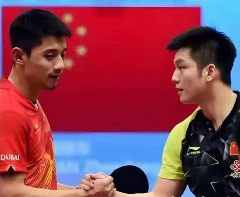 中国队碾压波兰队,张继科点燃赛场 中国队碾压波兰队,张继科点燃赛场