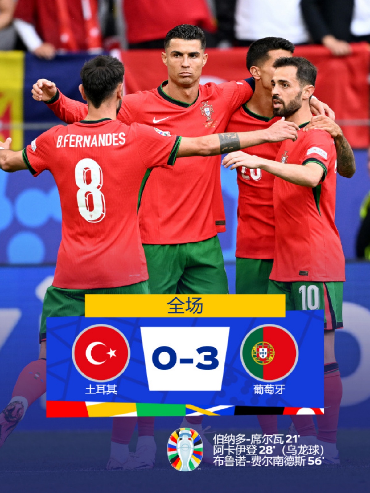 葡萄牙队逆转英格兰队，波尔扛起全队